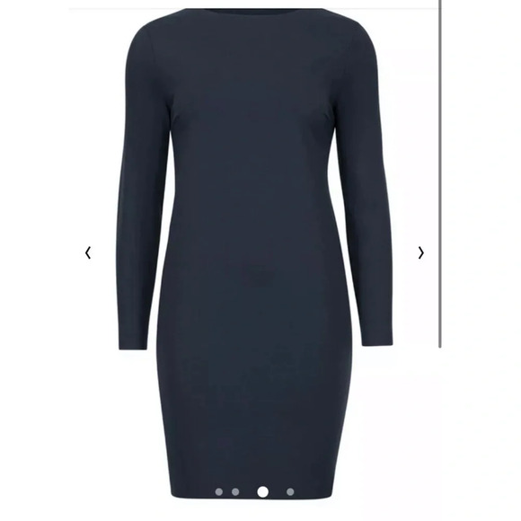 WOLFORD NWT Baily Boatneck Dress Lipstick Red - Picture 4 of 9